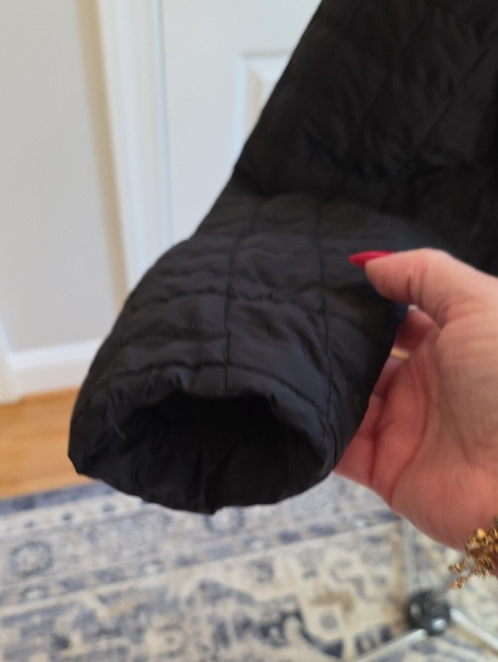 The North Face Women's Black Thermoball Jacket XL - Picture 7 of 9